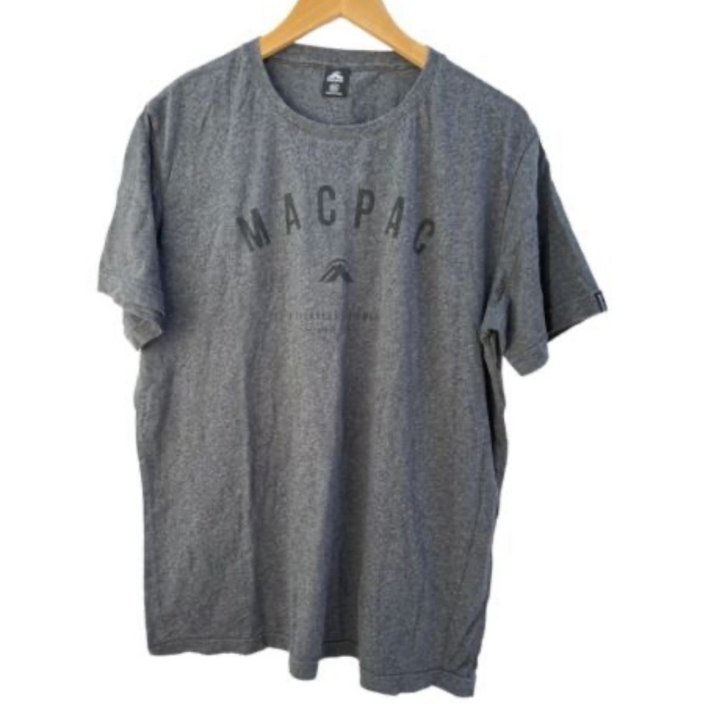 Macpac Gray Men's T-Shirt‎ Size 2xl